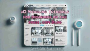 3D Modeling Tutorials for Beginners on the 3d659.com Blog