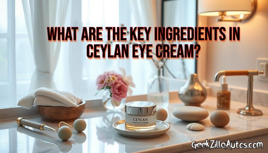 What Are the Key Ingredients in Ceylan Eye Cream